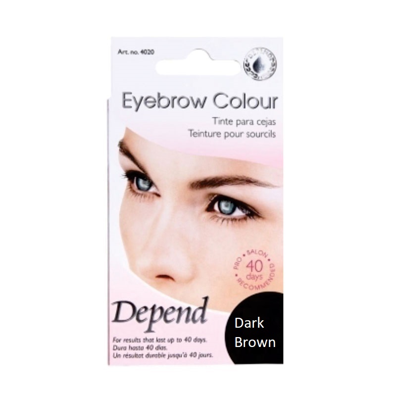 Depend Brow/Eyelash Kit Dark Brown