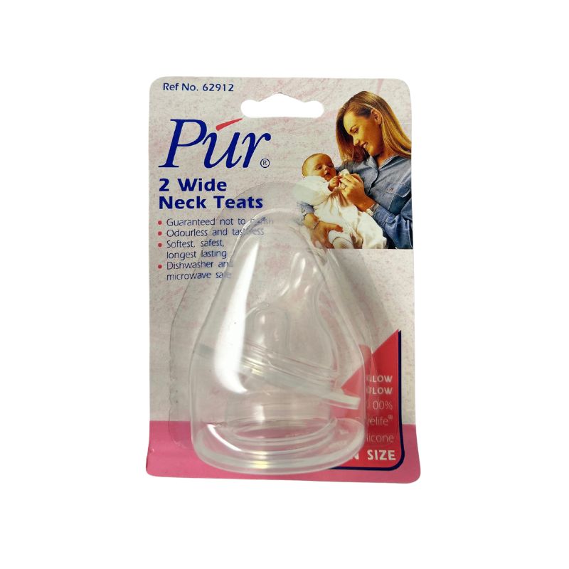 Pur Wide Neck Teats Shaped - Newborn