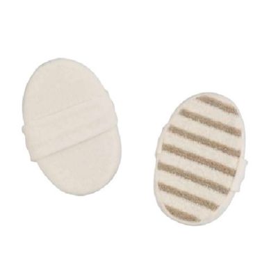 Titania Sponge Bath & Massage Oval Stripes 10x15x5