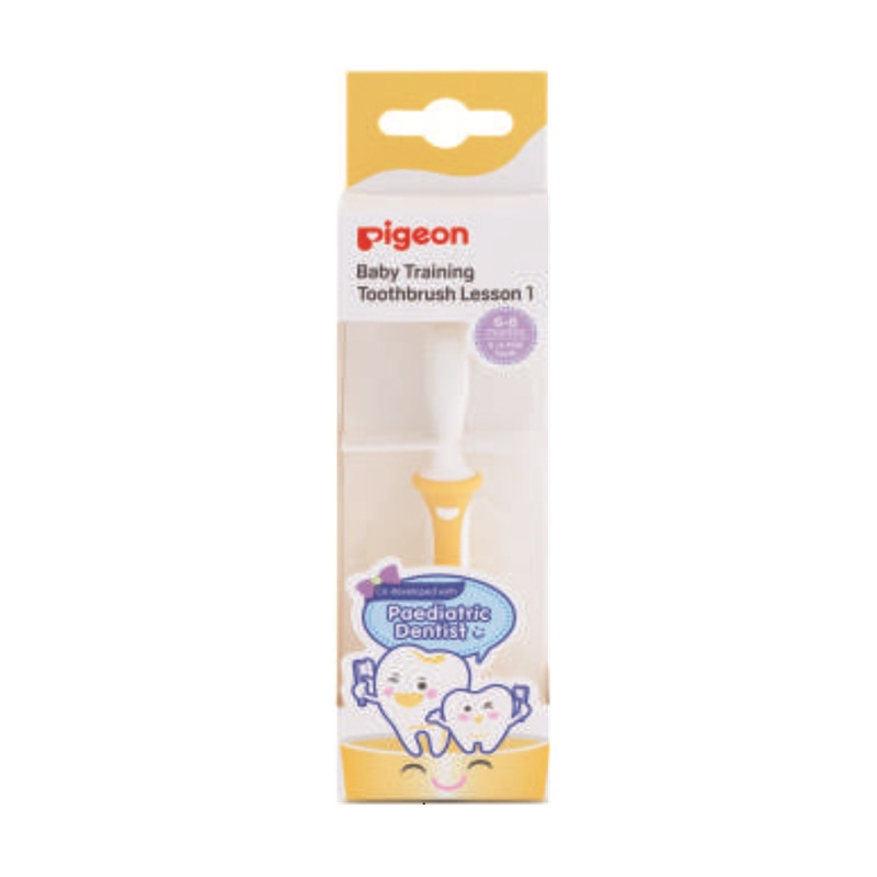 Pigeon Training Totthbrush Lesson 1 Yellow