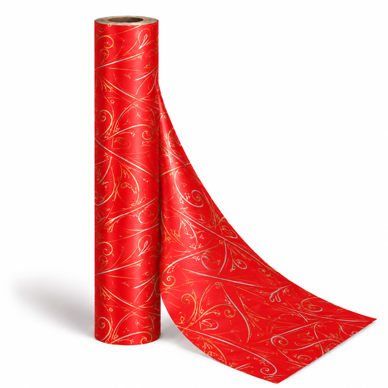 Counter Roll 50m Damask Gold White