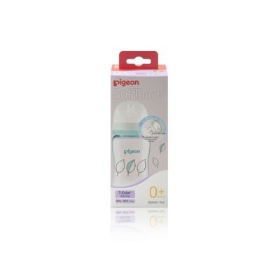 Pigeon S/Touch Nurs/Bottle T-Ester SS-Leaf 200ml