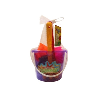 Beach bucket set/w-can/siff
