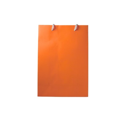 Gift Bag Small Orange Plain