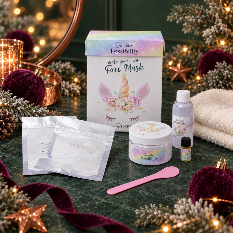 Pos Gift Set Face Mask Enchanted DIY x2 60g