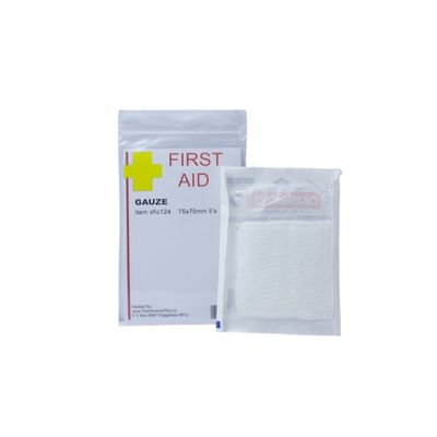 First Aid Gauze Swabs Sterilized 75mm x 75mm