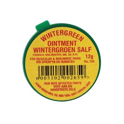Kowie Medicine Wintergreen Ointment 12g