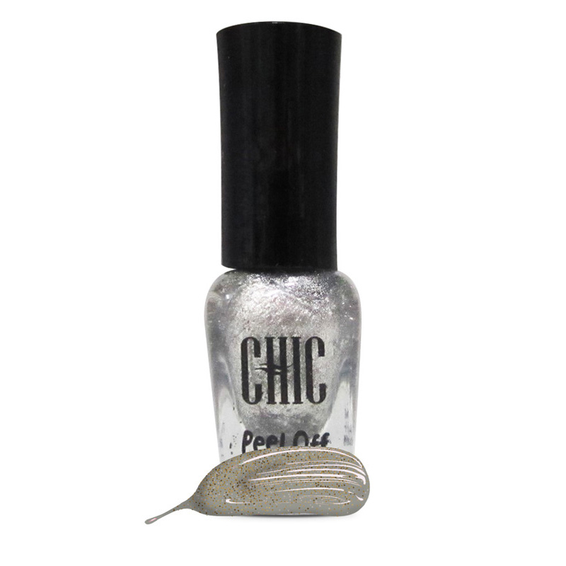 Peel-Off Polish - 005 Silver Shimmer