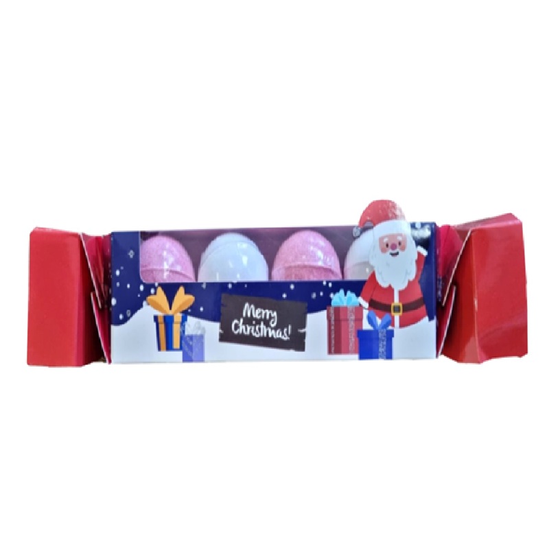 Pos Bath Santa 200g Bath Crystal Box