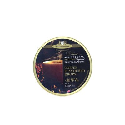 Simpkins Tin Coffee Drops 175g