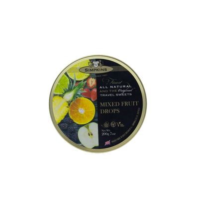 Simpkins Tin Mixed Fruit Drops 200g