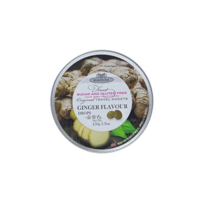 Simpkins Sugar Free Ginger Drops 150g