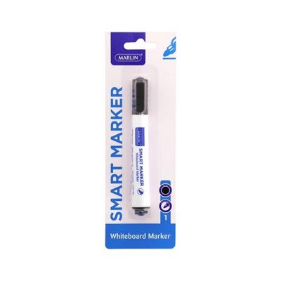 Stationery White Board Markers Black 1's