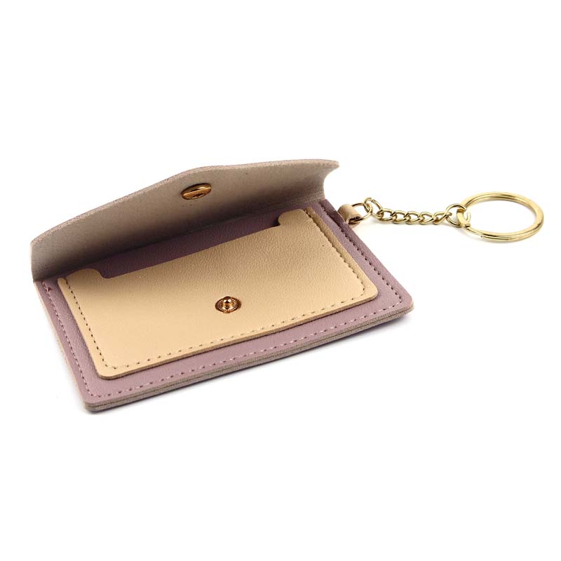 Chain Card Holder Purple