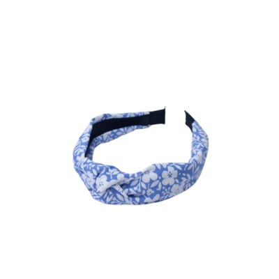 Aliceband Ditsy Print Blue
