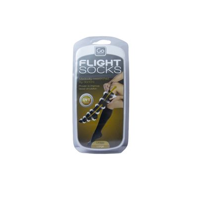 Go Travel Flight Support Sock Large