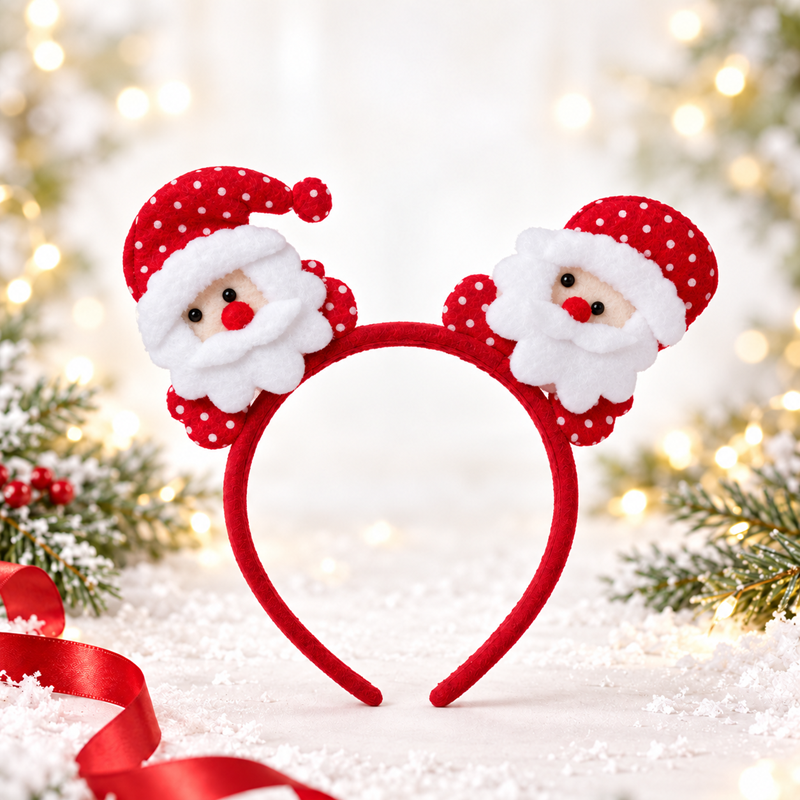 Aliceband Santa Red