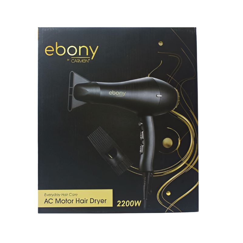 Carmen Hair Dryer Ebony AC Motor