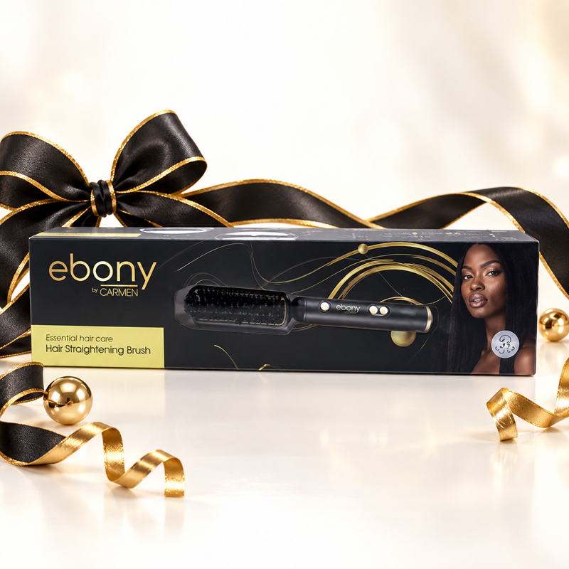 Carmen Ebony Hair Straight Brush