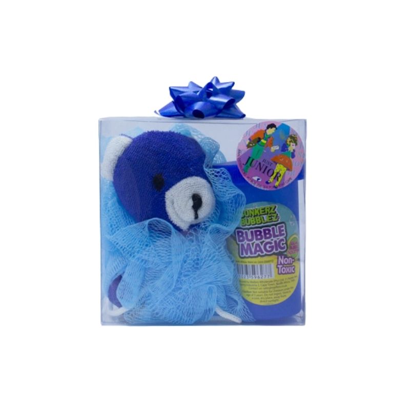 Gift Set Kids Animal Mesh & Bubble Bath
