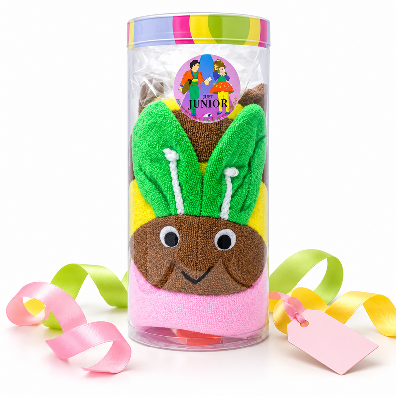 Gift Set Kids Bee Scrubber Bubbles & Animal Soap