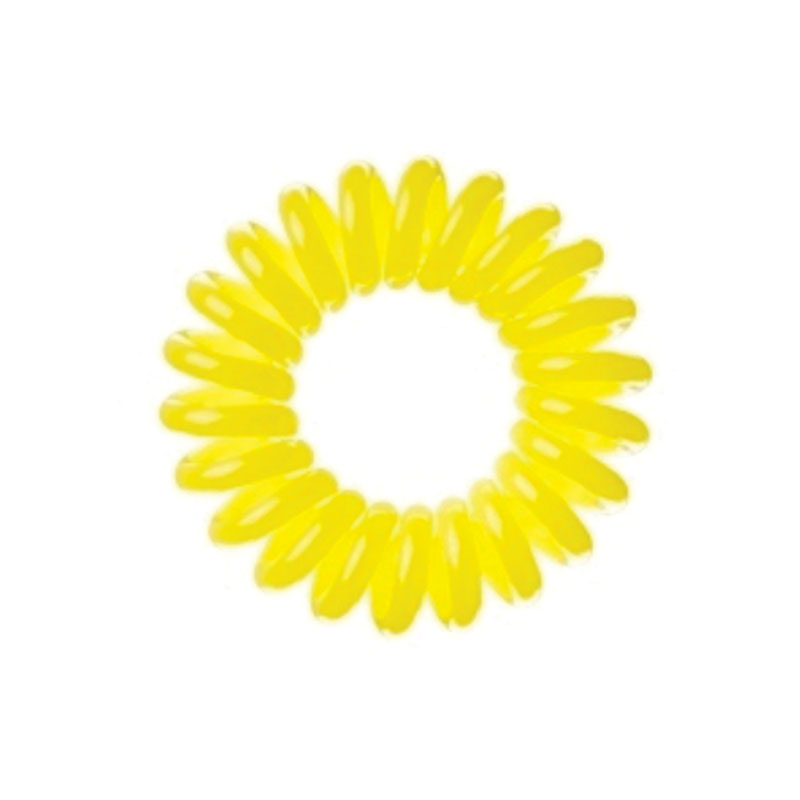 Coil Hair Tie Yellow