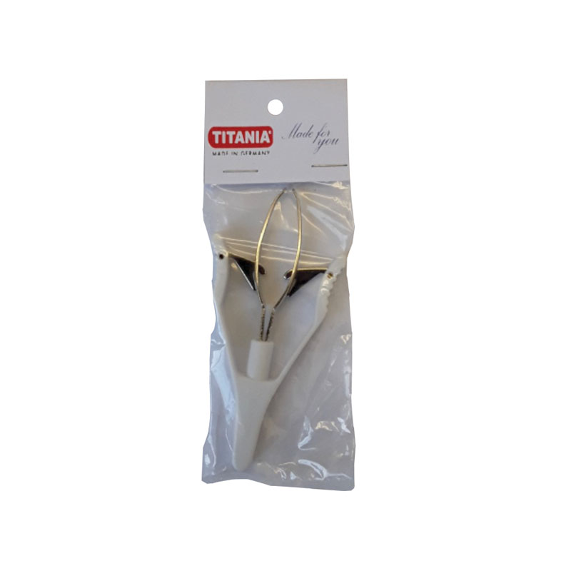Tweezer Automatic Plastic Handle 10cm