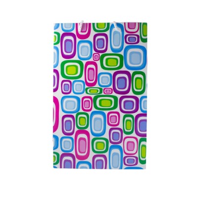 Gift Bag Bright Coloured Rectangles Large