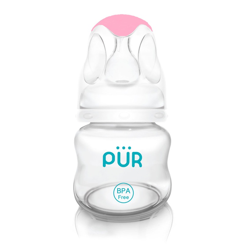 Pur Advance Feeding Bottle Pink 60ml