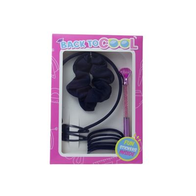 Aliceband Set 12pce Navy