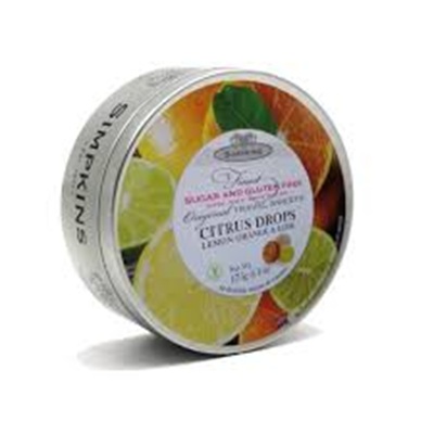 Simpkins Sugar Free Citrus Fruit Drops 150g