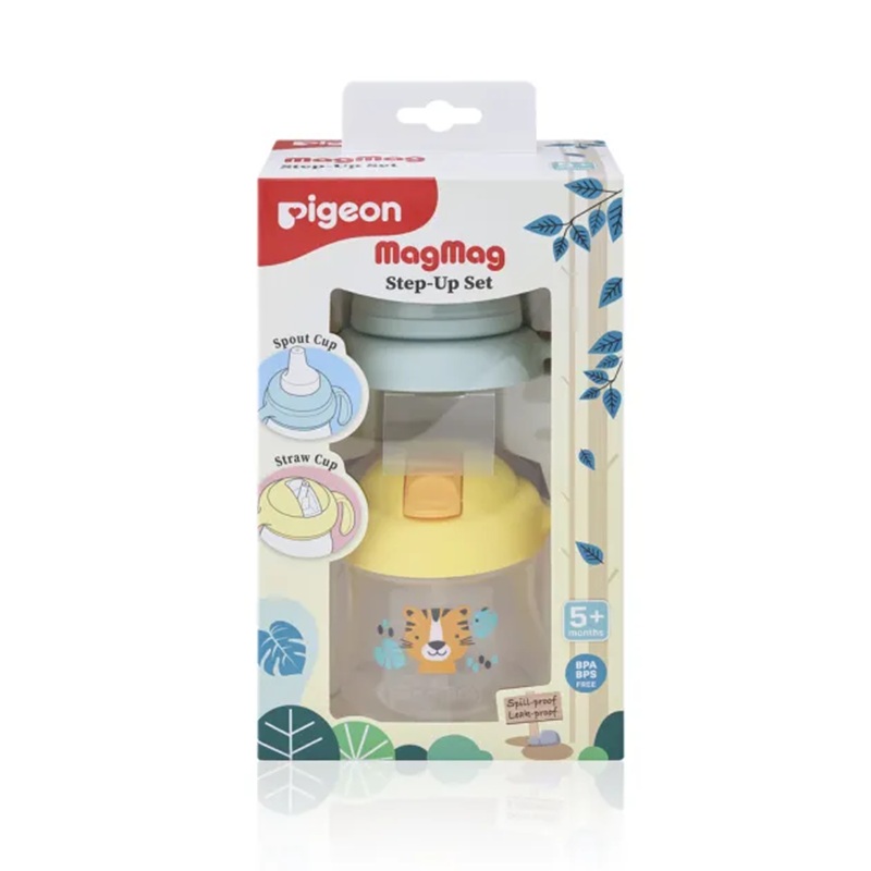 Pigeon SoftTouch Bpp 2 Step Straw Bottle Set240ml