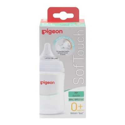 Pigeon Softouch Nurs/Bottle PP160Ml Logo