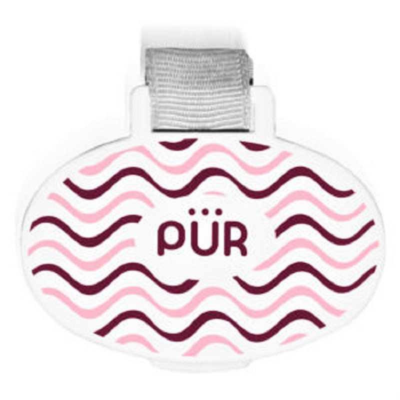 PUR Soother Holder Oval Shape Pink