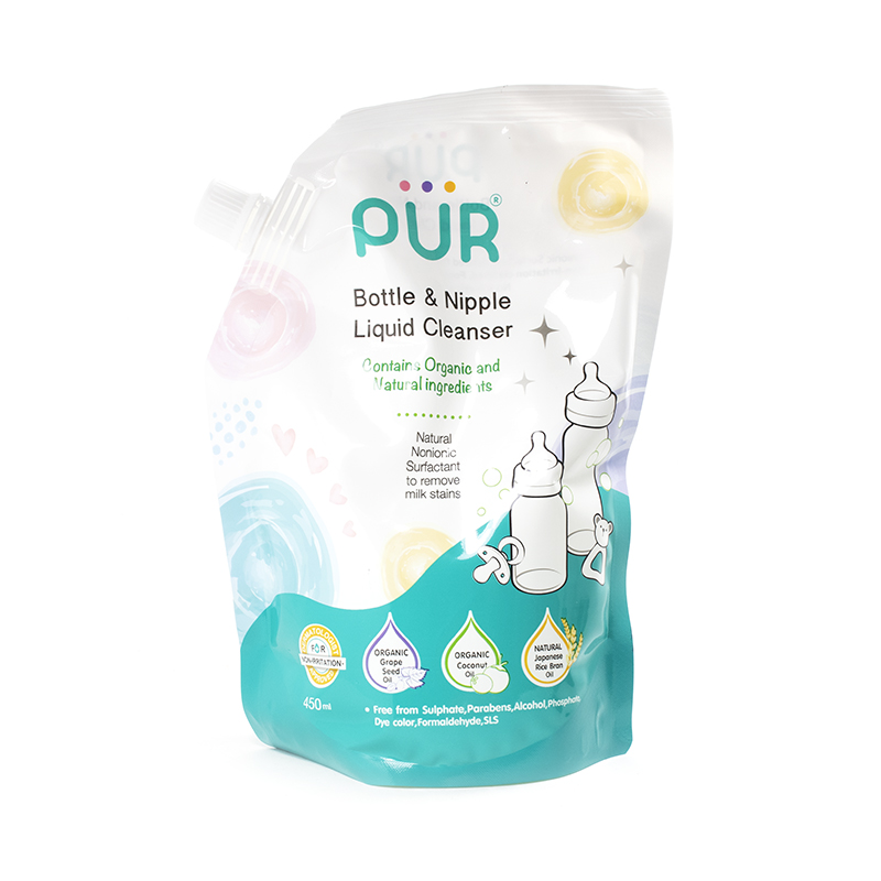 PUR Bottle & Nipple Liquid Cleanser 450ml