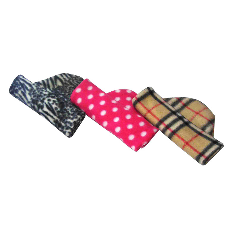 Fleece Cover for Hot Water Bottle Assorted 2Lt