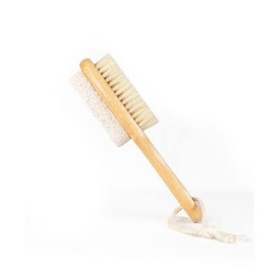 Back Scrubber & Pumice Light Wood