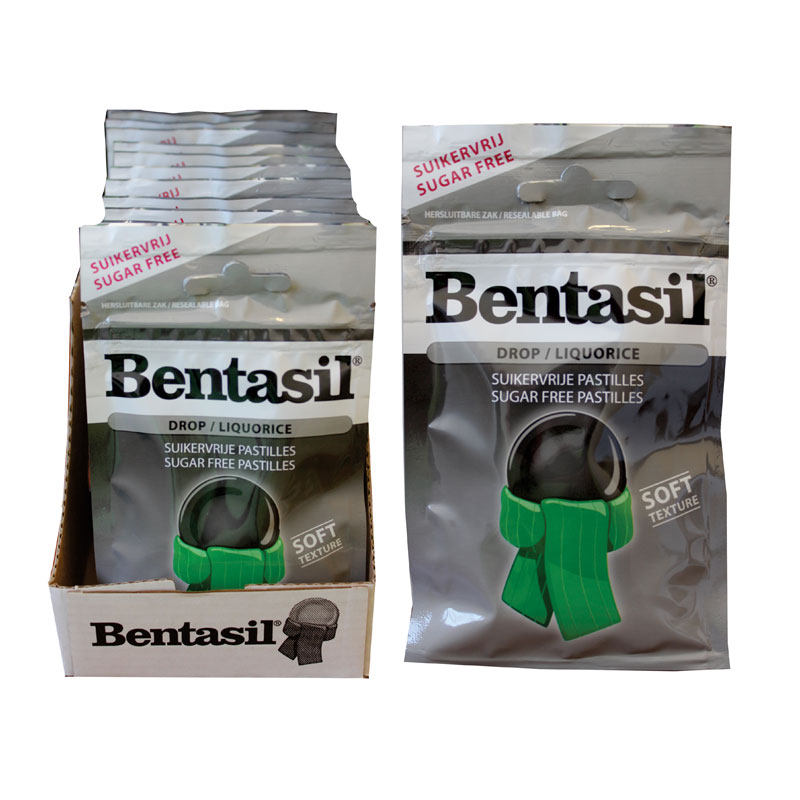 Bentasil Throat Lozenges Liquorice (12x38g) S/Free