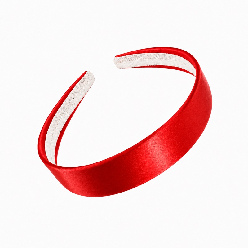 Aliceband - Red School Satin 2.5cm