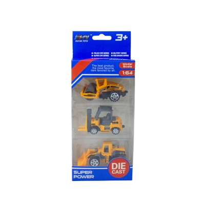 Toy Metal Die Cast Construction Truck 3's