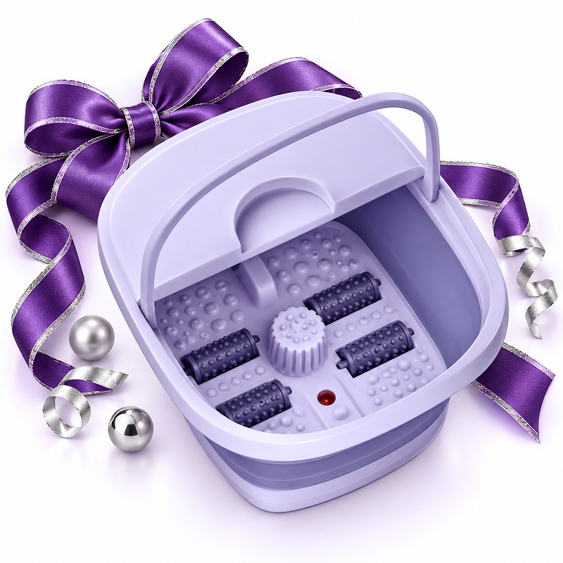 Elektra Folding Foot Spa Purple