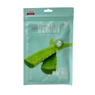 Trendy Mask Vegan Aloe Vera Soothing 25g 3pcs