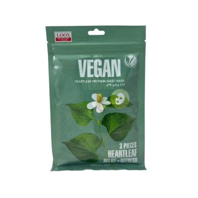 Trendy Mask Vegan Heartleaf Relief/Refresh 25g 3pc