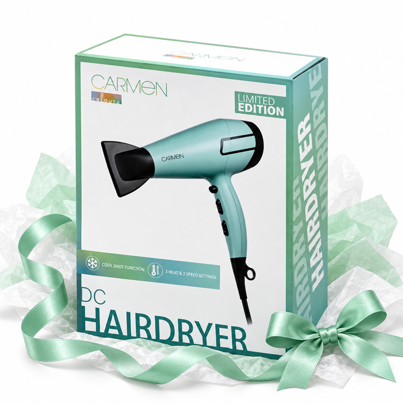 Carmen Colours 2200w DC Hairdryer