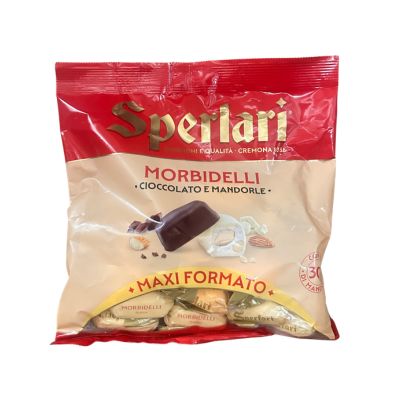 Sperlari Soft Nougat Almd Wh/Dk Choc280g Pkt 10/26👌
