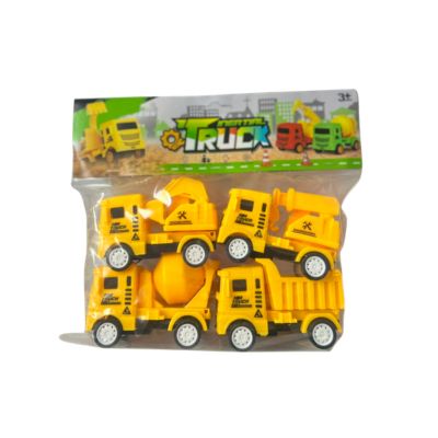 Toy Contruction Intertial Truck 4pcs