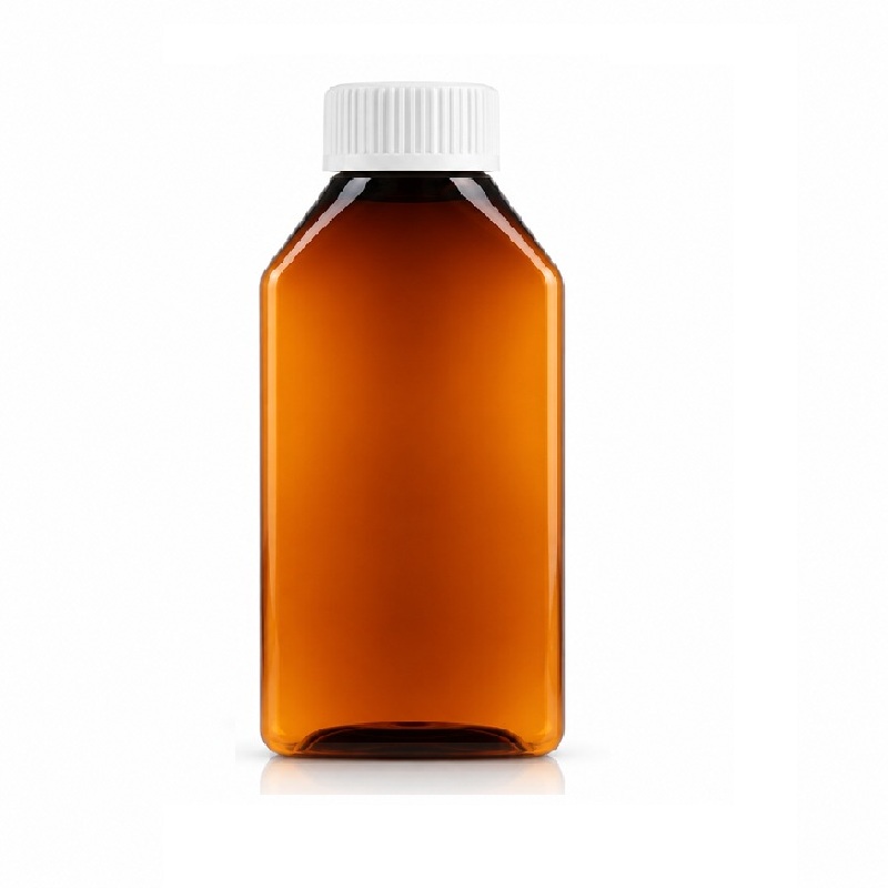 Dispensing Bottle Amber Flat 100ml