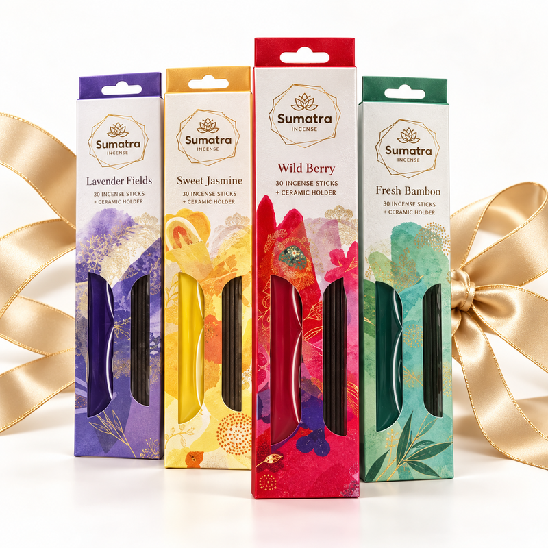 NPLH Incense Sticks 30pc + Holder Assorted