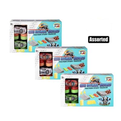 Toy Monster Stunt Truck + Acc 7cm