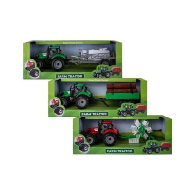 Toy Farm Tractor Set Of 2 24-27cm
